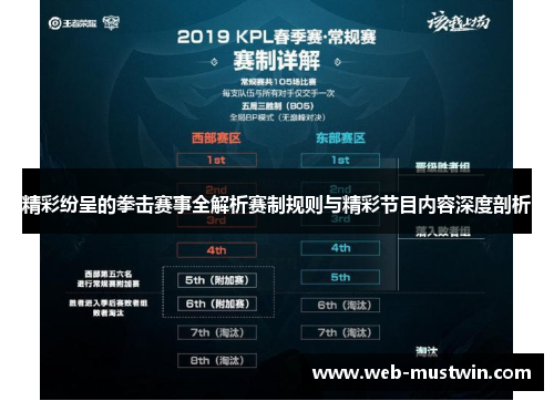 精彩纷呈的拳击赛事全解析赛制规则与精彩节目内容深度剖析